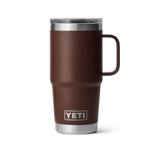 Rambler 20 oz Travel Mug - Wetlands Brown