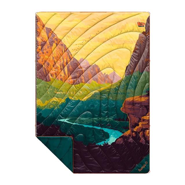 Original Puffy Blanket - Terra Firma Amaranth