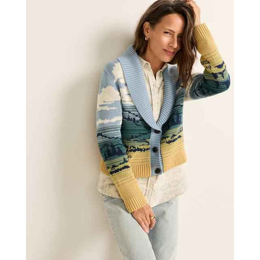 Women's Big Sky Cotton Cardigan Sweater