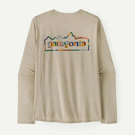 Men's Long Sleeved Capilene Cool Daily Graphic Shirt