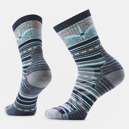 Womens Women's Hike Dragon Stitch Mid Crew Socks - Earth's Edge