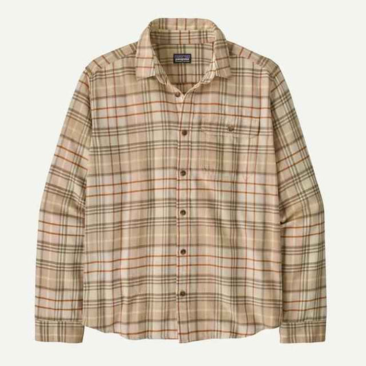 Men's Long Sleeved Lightweight Fjord Flannel Shirt