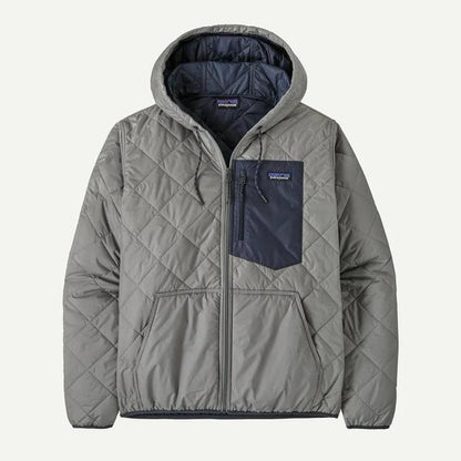 Men's Diamond Quilted Bomber Hoody - Earth's Edge