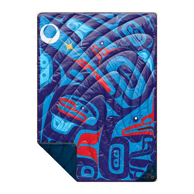 Rumpl Original Puffy Blanket | Crystal Worl |  Raven & Moon