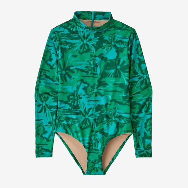 Women's L/S Swell Seeker 1pc Swimsuit