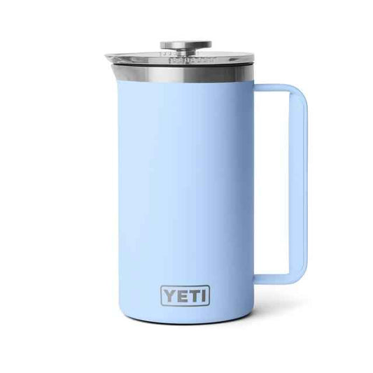Rambler 34 oz French Press - Big Sky Blue