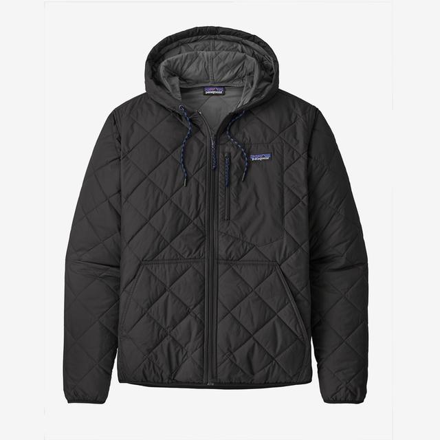 Men's Diamond Quilted Bomber Hoody