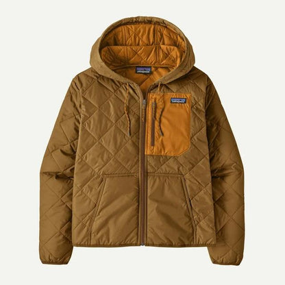 Women's Diamond Quilted Bomber Hoody