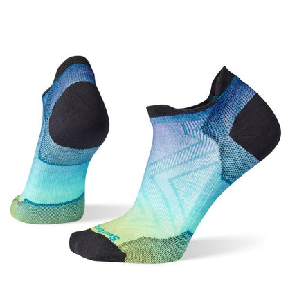 Women's Run Ombre Print Low Ankle Socks - Earth's Edge