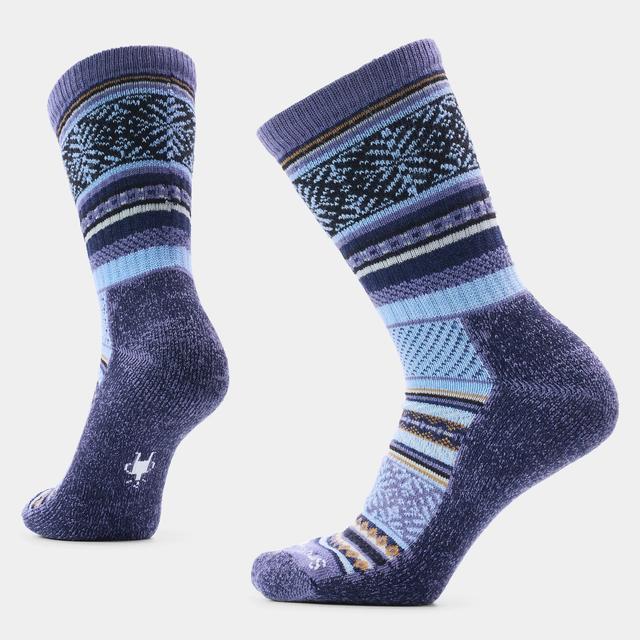 Unisex Everyday Cozy Fair Isle Sweater Crew Socks