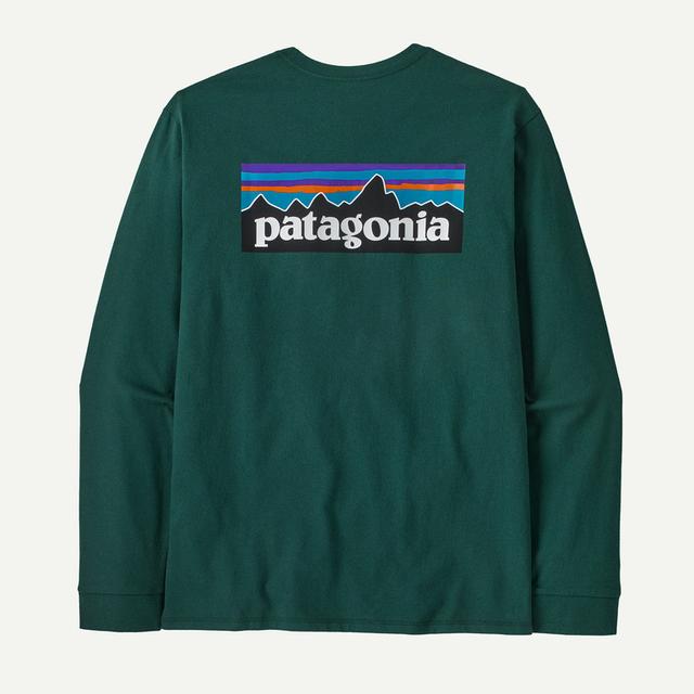 Men's Long Sleeved P 6 Logo Responsibili Tee - Earth's Edge