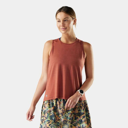 Women's Active Ultralite High Neck Tank Top - Earth's Edge