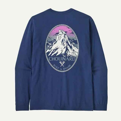 Men's Long Sleeved Chouinard Crest ResponsibiliTee