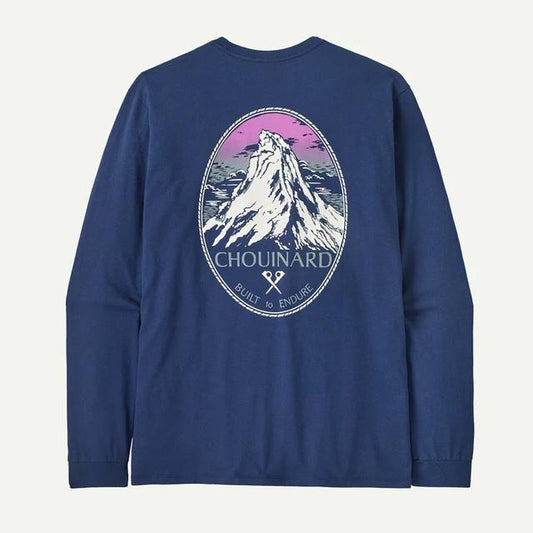 Men's Long Sleeved Chouinard Crest Responsibili-Tee