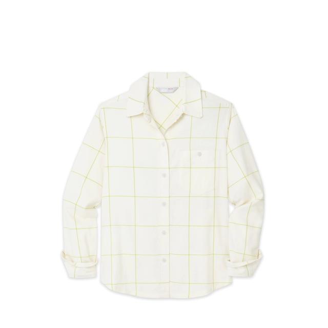 Women's Miter Stretch Lightweight Flannel Shirt