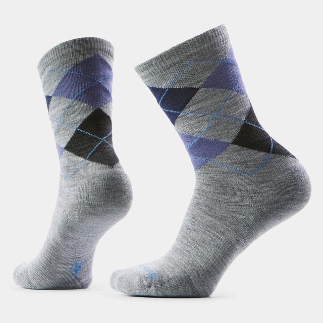 Everyday Diamond Jim Argyle Crew Socks Black