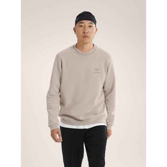 Emblem Fleece Crew Neck Pullover Men's