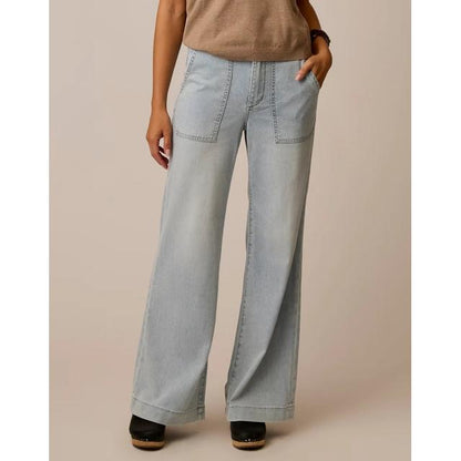 Women's Farrah Lightweight Denim Wide Leg