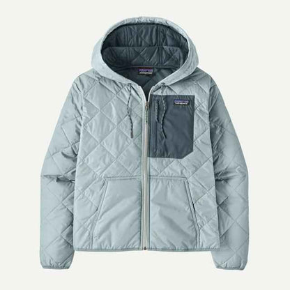 Women's Diamond Quilted Bomber Hoody