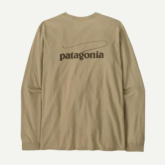 Men's Long Sleeved Casting Logo ResponsibiliTee