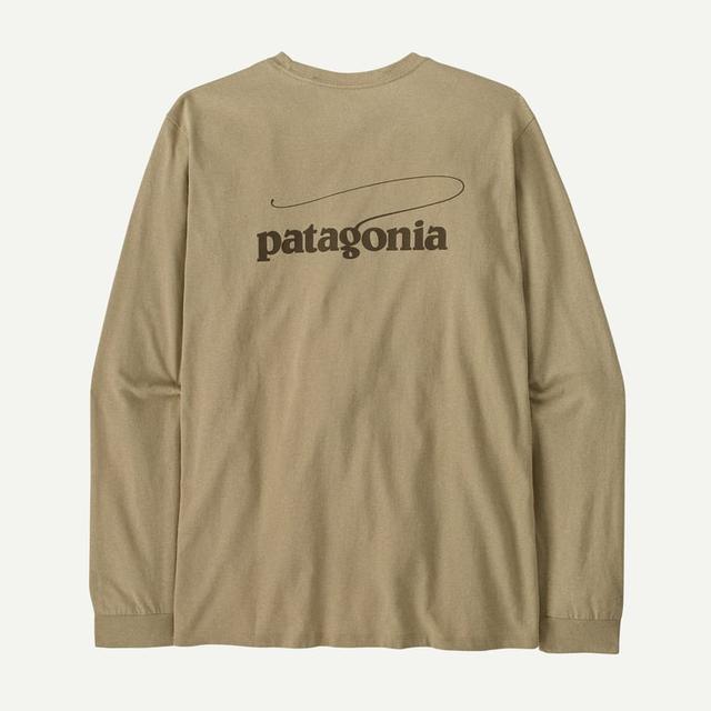 Men's Long Sleeved Casting Logo Responsibili-Tee