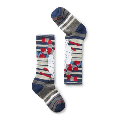 Men's Wintersport Yeti Pattern Over The Calf Socks - Earth's Edge