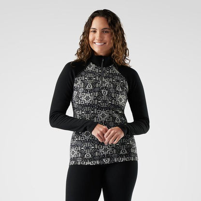 Women's Classic Thermal Merino Base Layer 1/4 Zippers Top - Earth's Edge