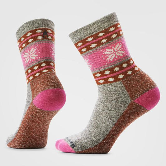Unisex Everyday Cozy Snowflake Dream Crew Socks