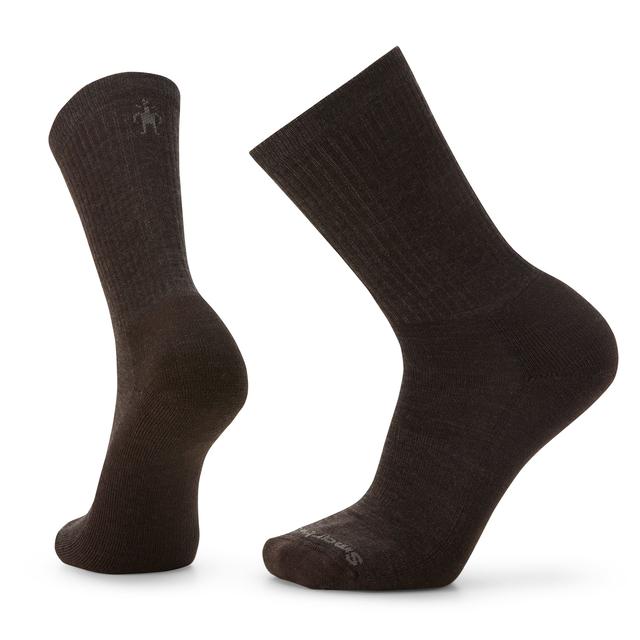 Everyday Solid Rib Crew Socks