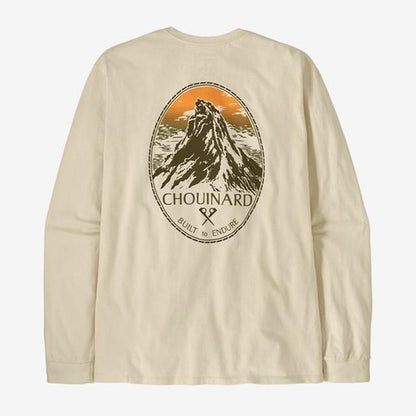 Men's Long Sleeved Chouinard Crest ResponsibiliTee
