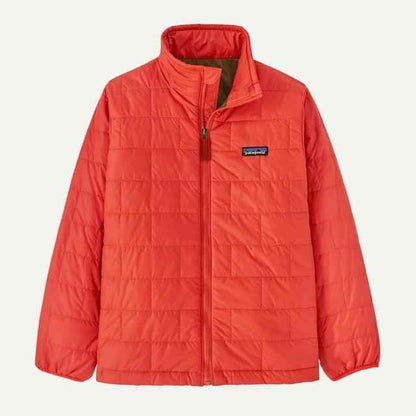 Kid's Nano Puff Brick Quilt Jacket