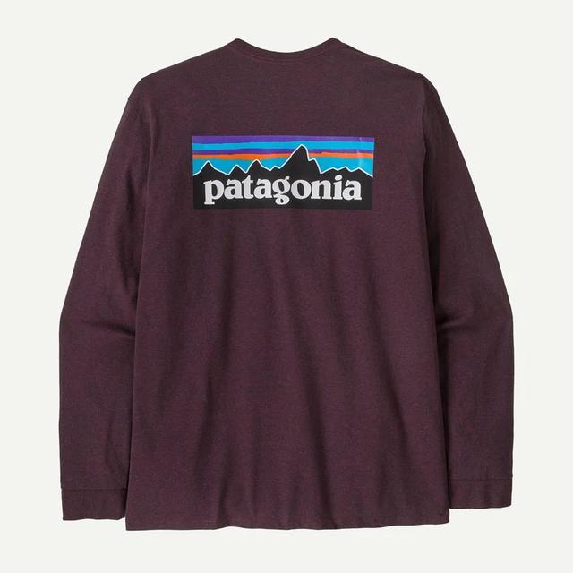 Men's Long Sleeved P 6 Logo Responsibili Tee - Earth's Edge