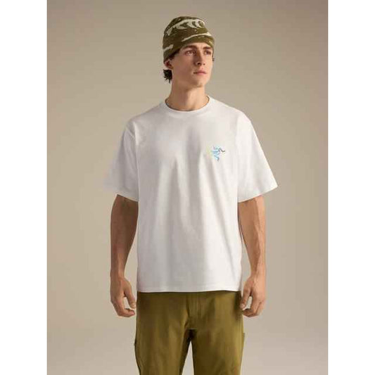 Kragg Cotton Logo Shirt SS Men's