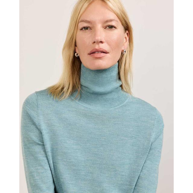 Women's Merino Turtleneck Sweater