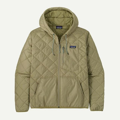 Men's Diamond Quilted Bomber Hoody - Earth's Edge