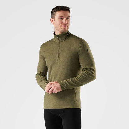 Men's Classic Thermal Merino Base Layer 1/4 Zippers Top - Earth's Edge