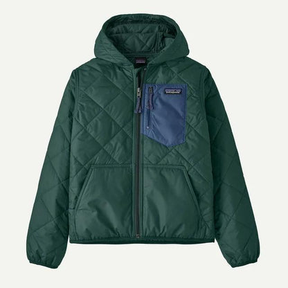 Kids' Diamond Quilted Hoody - Earth's Edge