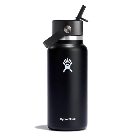 32 oz Wide Mouth with Flex Straw Cap - Botanical Bliss