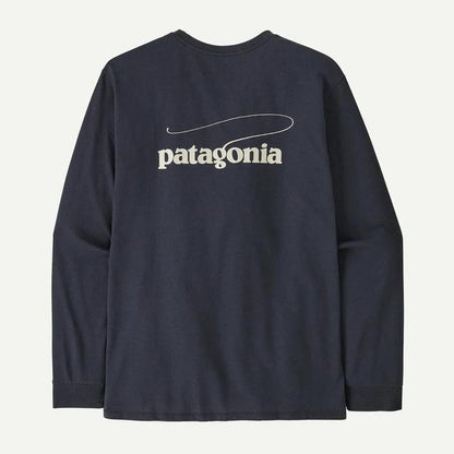 Men's Long Sleeved Casting Logo Responsibili Tee