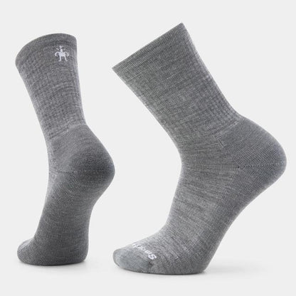 Unisex Everyday Solid Rib Crew Socks - Earth's Edge