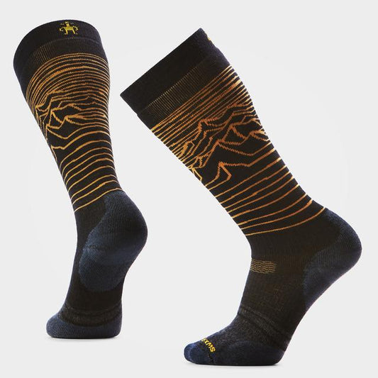 Unisex  Snowboard Iguchi x Arbor Over The Calf Socks Black