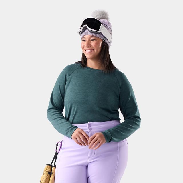 Women's Classic Thermal Merino Base Layer Crew Plus Top