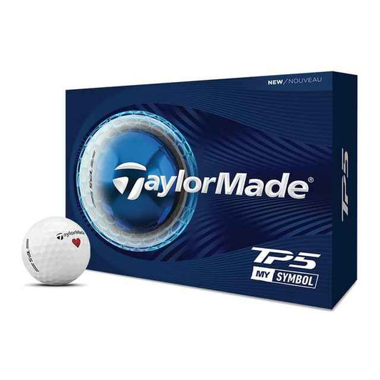 TP5x Heart Golf Balls