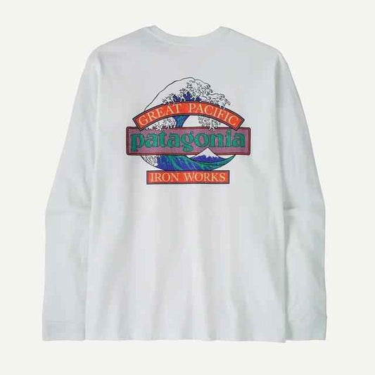 Men's Long Sleeved Great Waves Responsibili Tee