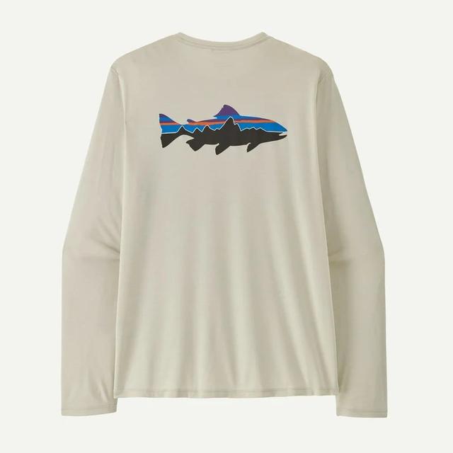 Men's Long Sleeved Capilene Cool Daily Shirt - Fitz Roy Trout
