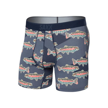 Men's Quest Quick-Dry Mesh Open Fly Boxer Briefs
