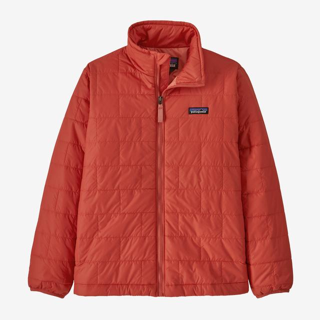 Kid's Nano Puff Brick Quilt Jacket