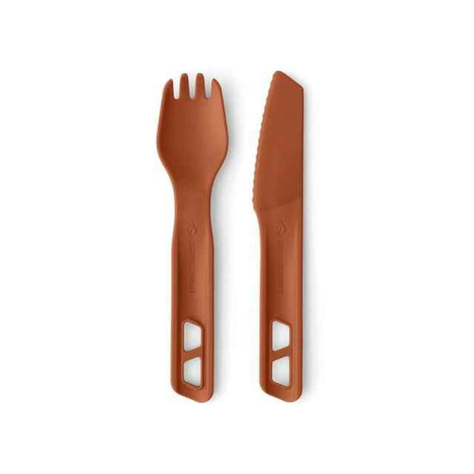 Horizon Cutlery Set - [2 Piece] - Bombay Brown