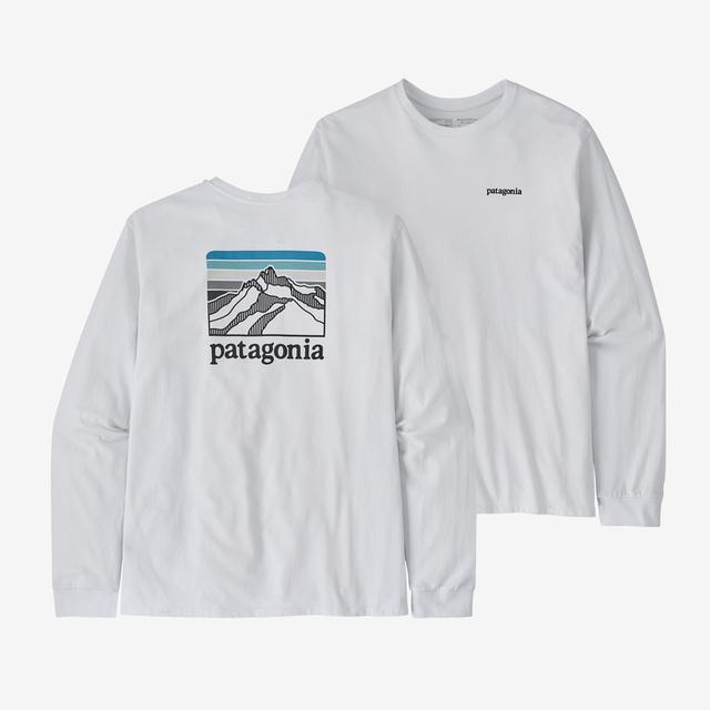 Men's L/S Line Logo Ridge Responsibili-Tee