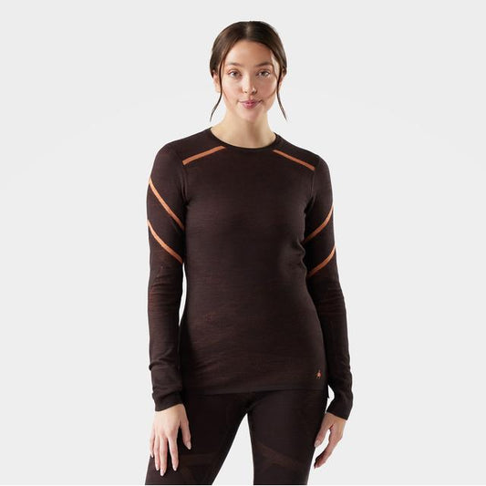 Women's Intraknit Thermal Merino Base Layer Crew Top - Earth's Edge